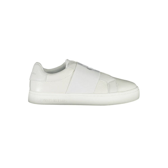 Bianco Leather Women Sneaker