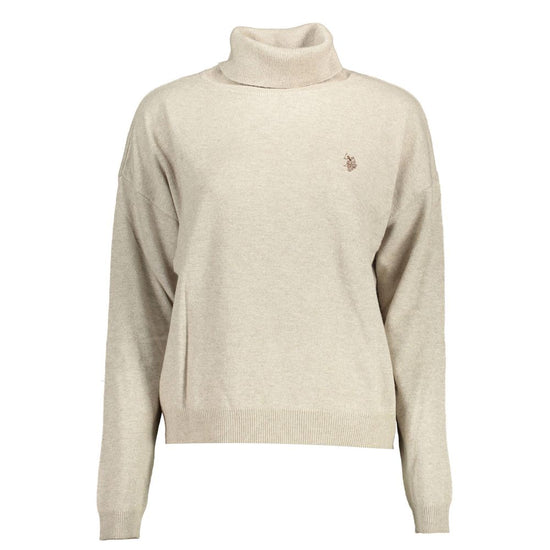 Beige Fabric Women&